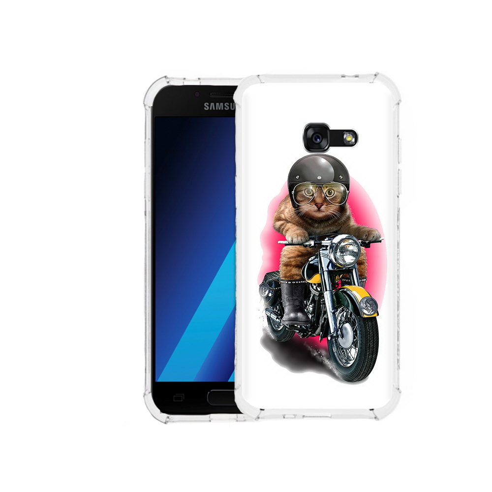 Чехол MyPads Tocco для Samsung Galaxy A7 (2017) мото-кот (PT87719.559.485)