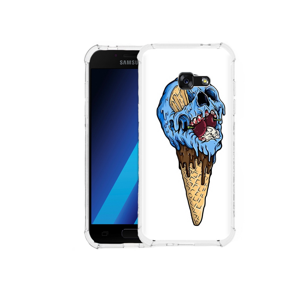 

Чехол MyPads Tocco для Samsung Galaxy A7 (2017) мороженное череп (PT87719.559.484), Tocco
