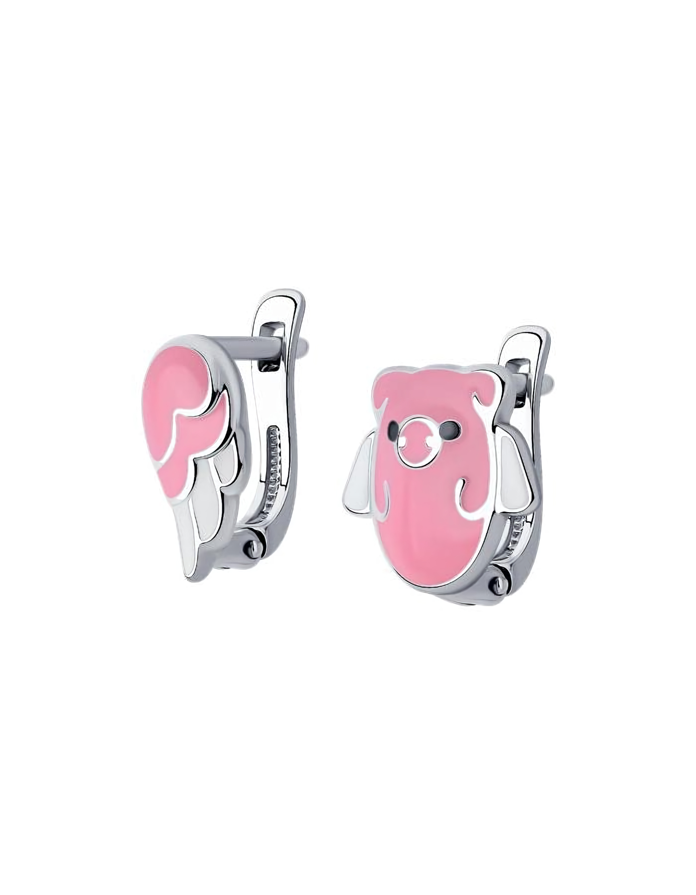 

Серьги из серебра TEO MAORI 894025650, эмаль, 894025650