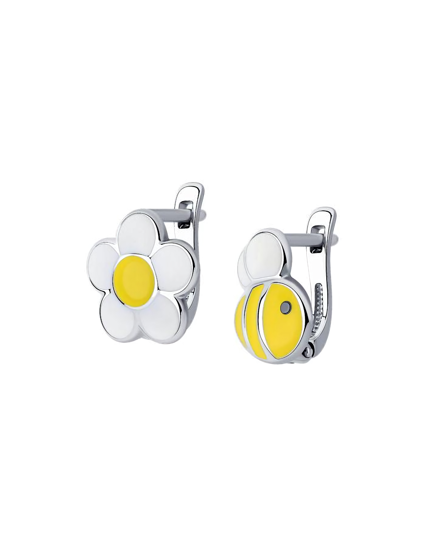 

Серьги из серебра TEO MAORI 894025649, эмаль, 894025649