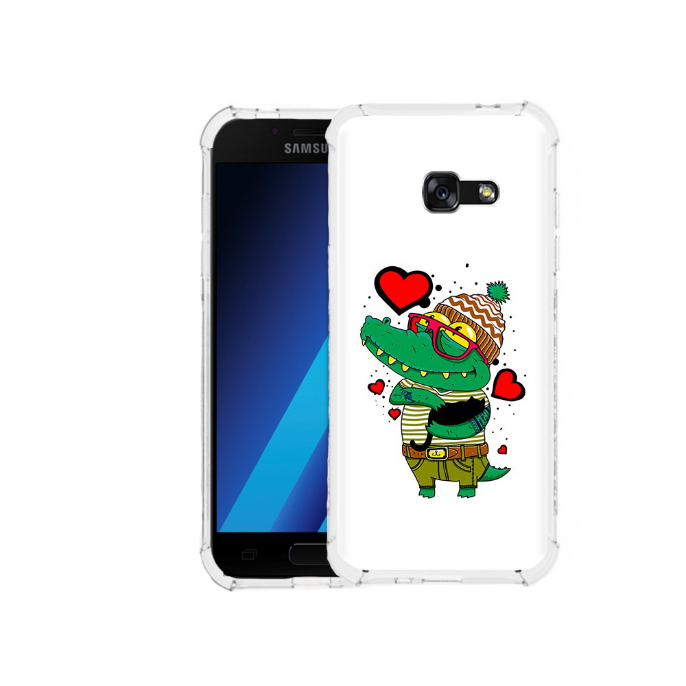 

Чехол MyPads Tocco для Samsung Galaxy A7 (2017) Влюбленный крокодил (PT87719.559.48), Tocco