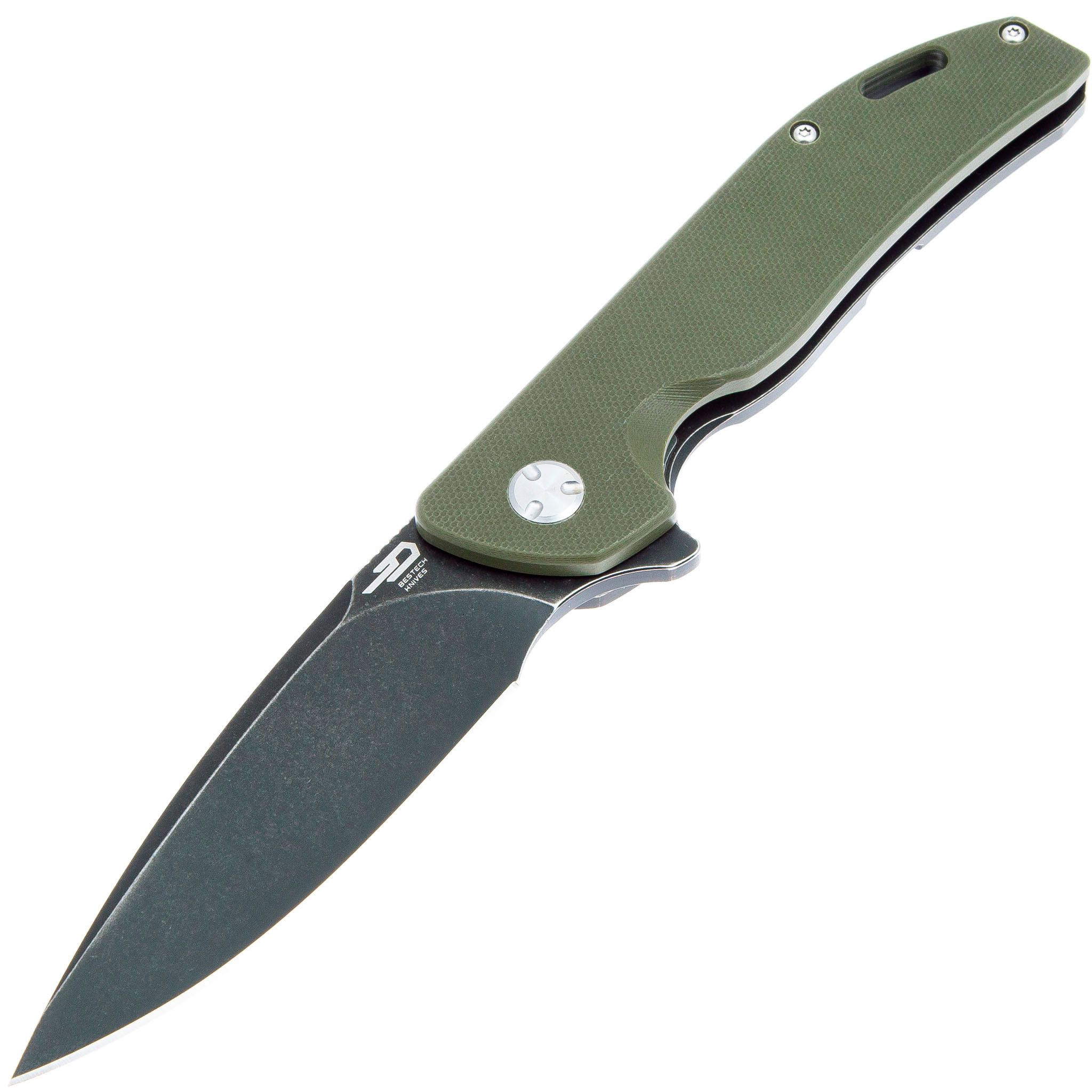 

Складной нож Bestech Knives Bison BT1904C-2, Зеленый;черный, Bison