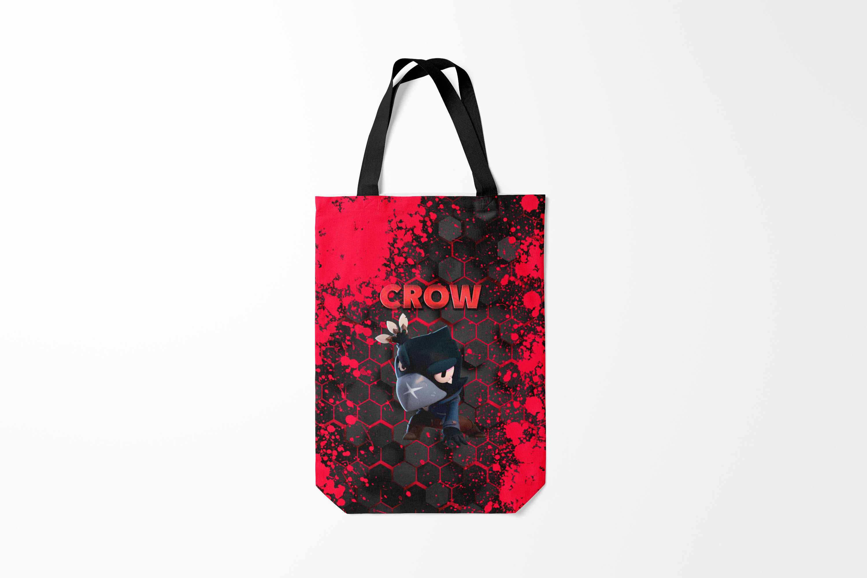 

Сумка шoппер унисекс Burnettie Brawl Stars CROW, разноцветный, Brawl Stars CROW