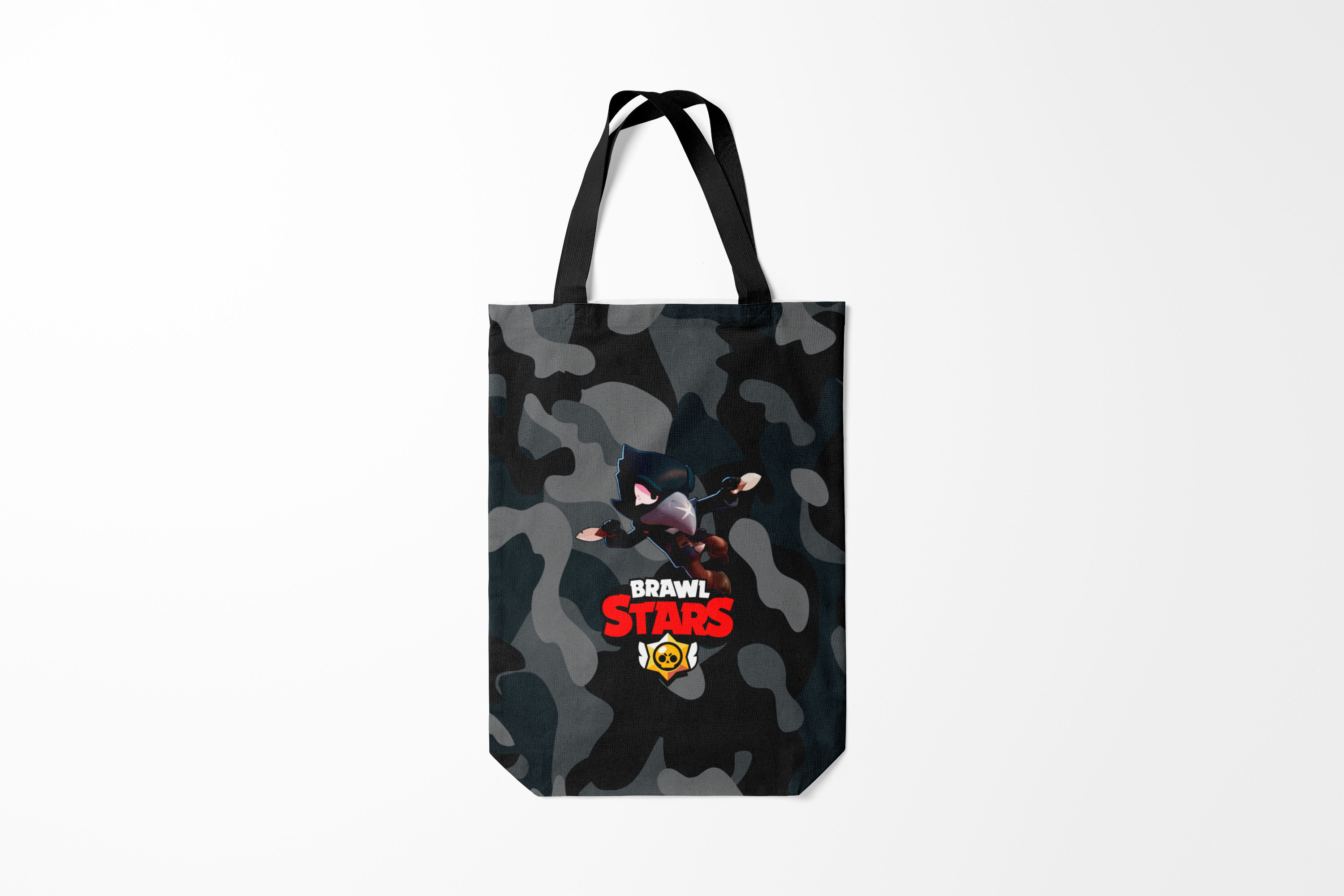 

Сумка шoппер унисекс Burnettie Brawl Stars CROW, разноцветный, Brawl Stars CROW