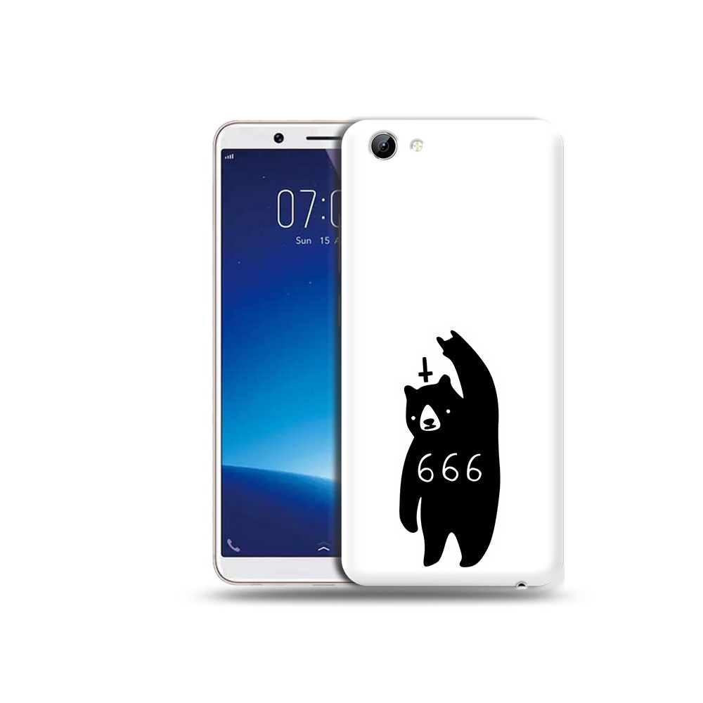 

Чехол MyPads Tocco для Vivo Y71 медведь 666 (PT111858.440.462), Прозрачный, Tocco