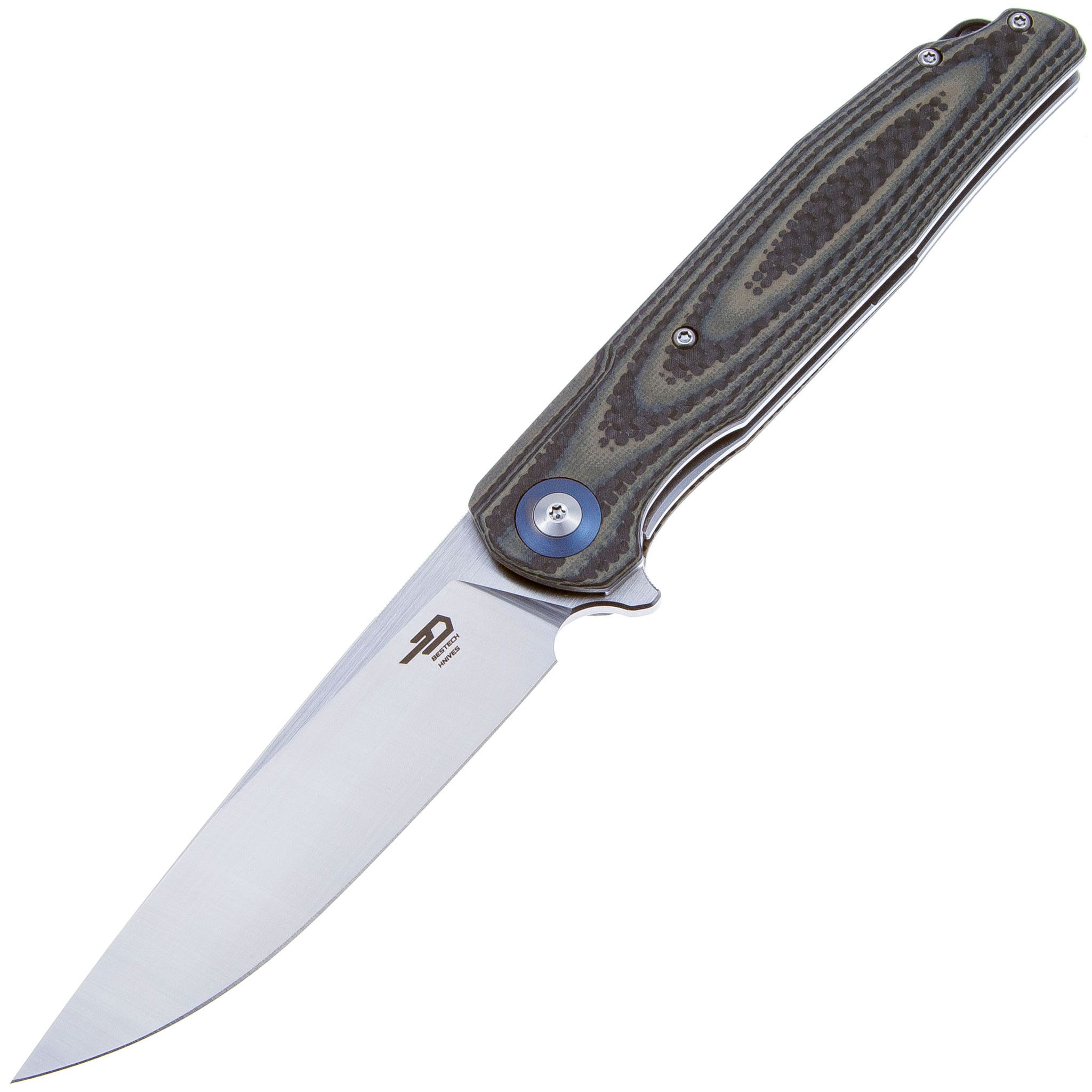 

Складной нож Bestech Knives Ascot BG19B, Серый;зеленый, Ascot