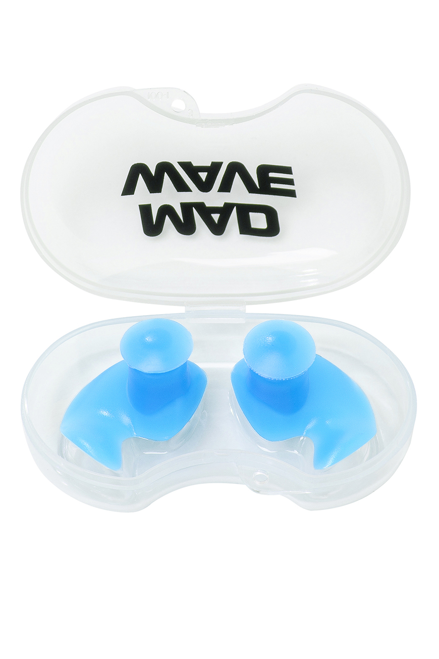 Беруши для плавания Mad Wave Ergo ear plug голубой