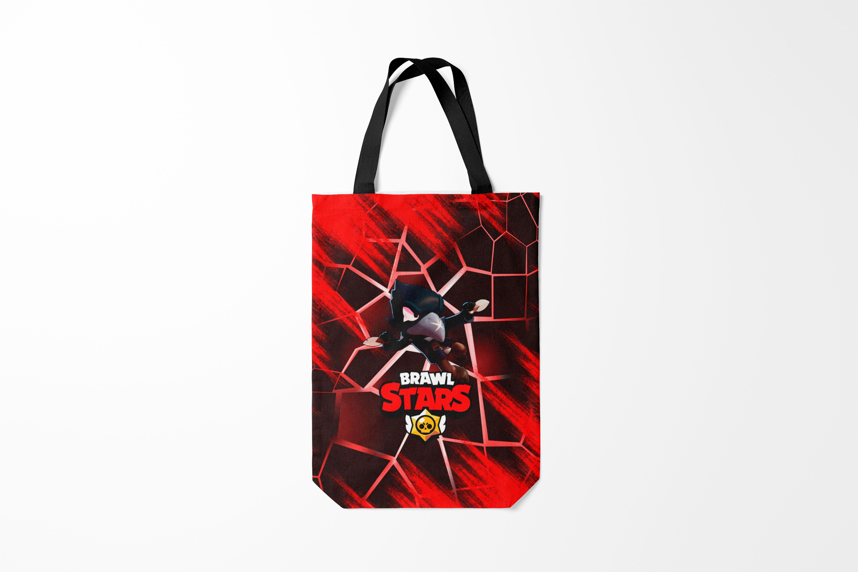 

Сумка шoппер унисекс Burnettie Brawl Stars CROW, разноцветный, Brawl Stars CROW