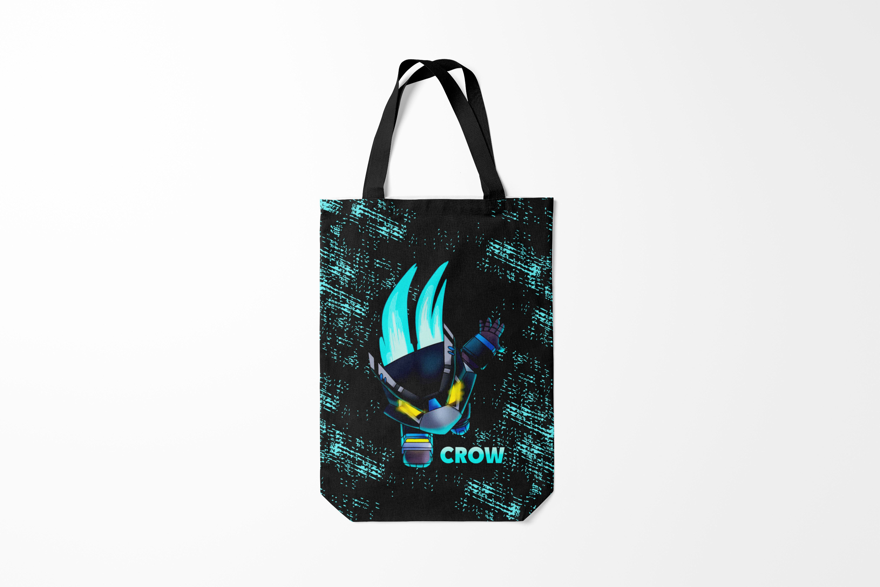 

Сумка шoппер унисекс Burnettie Brawl Stars CROW, разноцветный, Brawl Stars CROW
