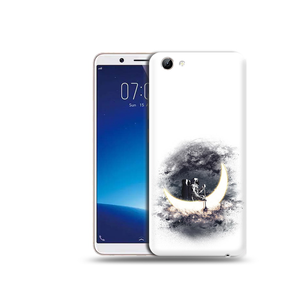 

Чехол MyPads Tocco для Vivo Y71 лунный путешественник (PT111858.440.448), Прозрачный, Tocco