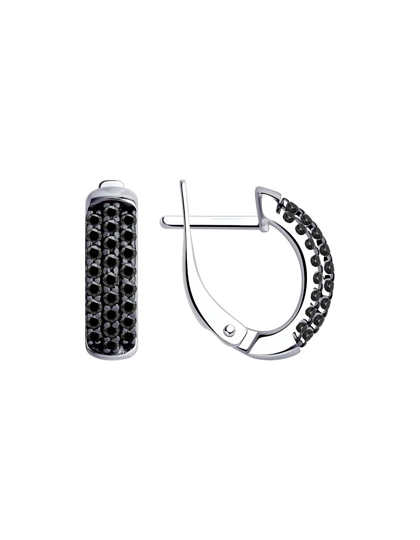 

Серьги из серебра TEO MAORI 894024860, фианит, 894024860