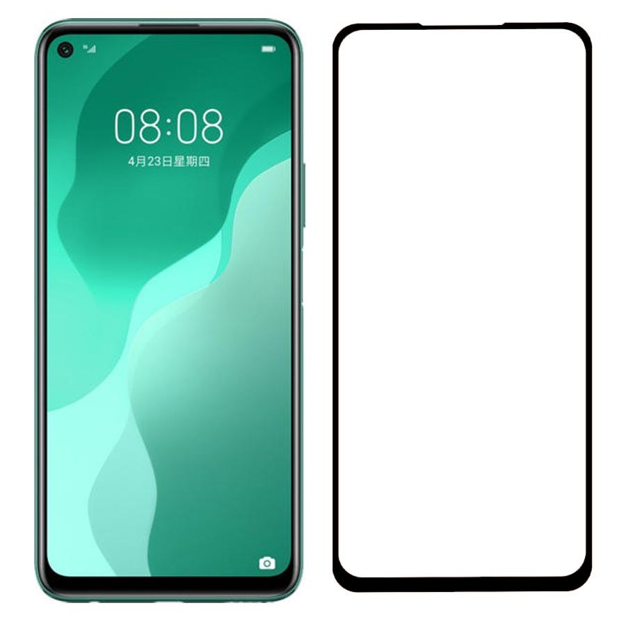 

Стекло защитное Krutoff с полной проклейкой для Huawei Nova 7SE черное