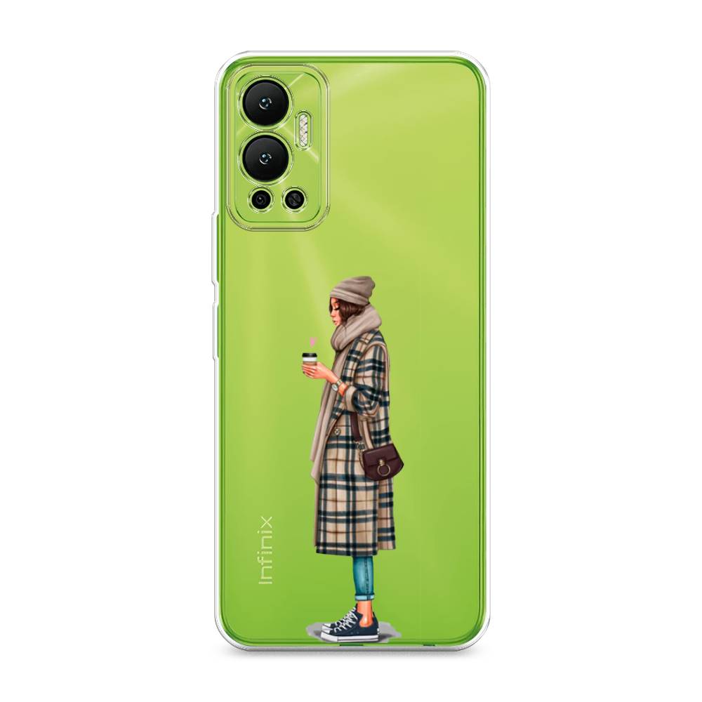 

Чехол для Infinix Hot 12 "Утренний кофе", Коричневый;бежевый, 3101350-6