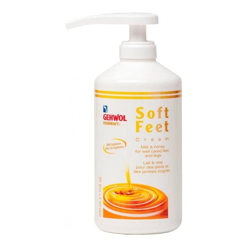 фото Крем для ног gehwol soft feet creme молоко и мед 500 мл