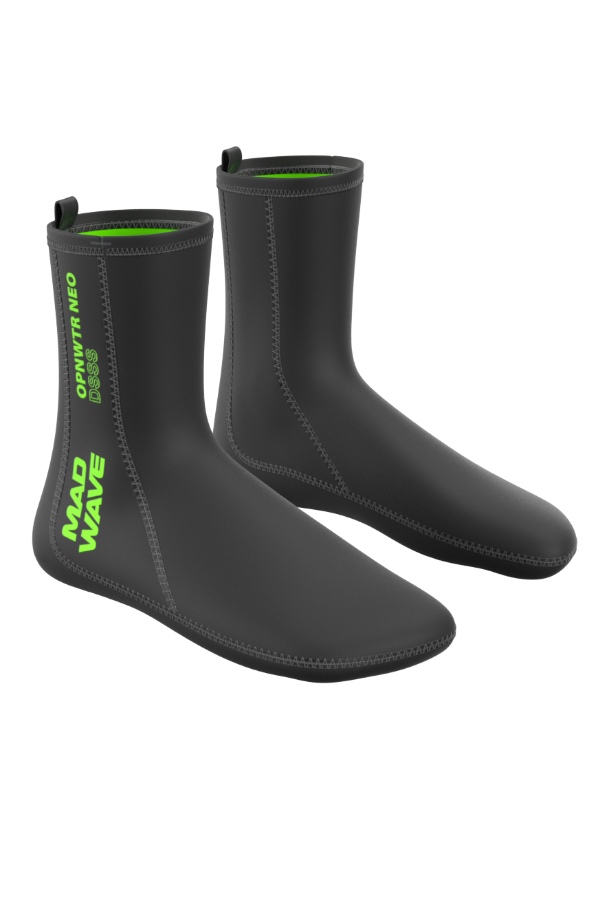 

Гидроноски Mad Wave OPNWTR Neo Socks, черный, XXS INT