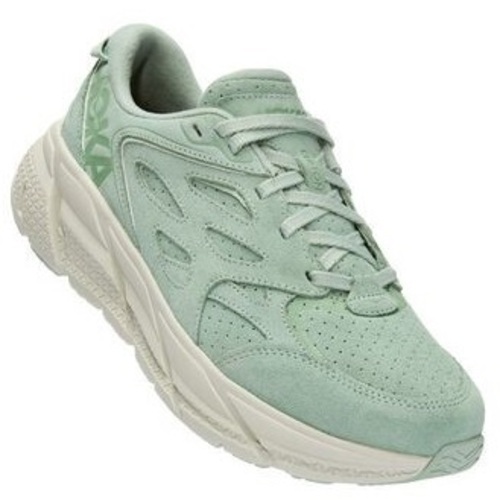 

Кроссовки унисекс Hoka Clifton L Suede зеленые 8.5 US, Зеленый, Clifton L Suede