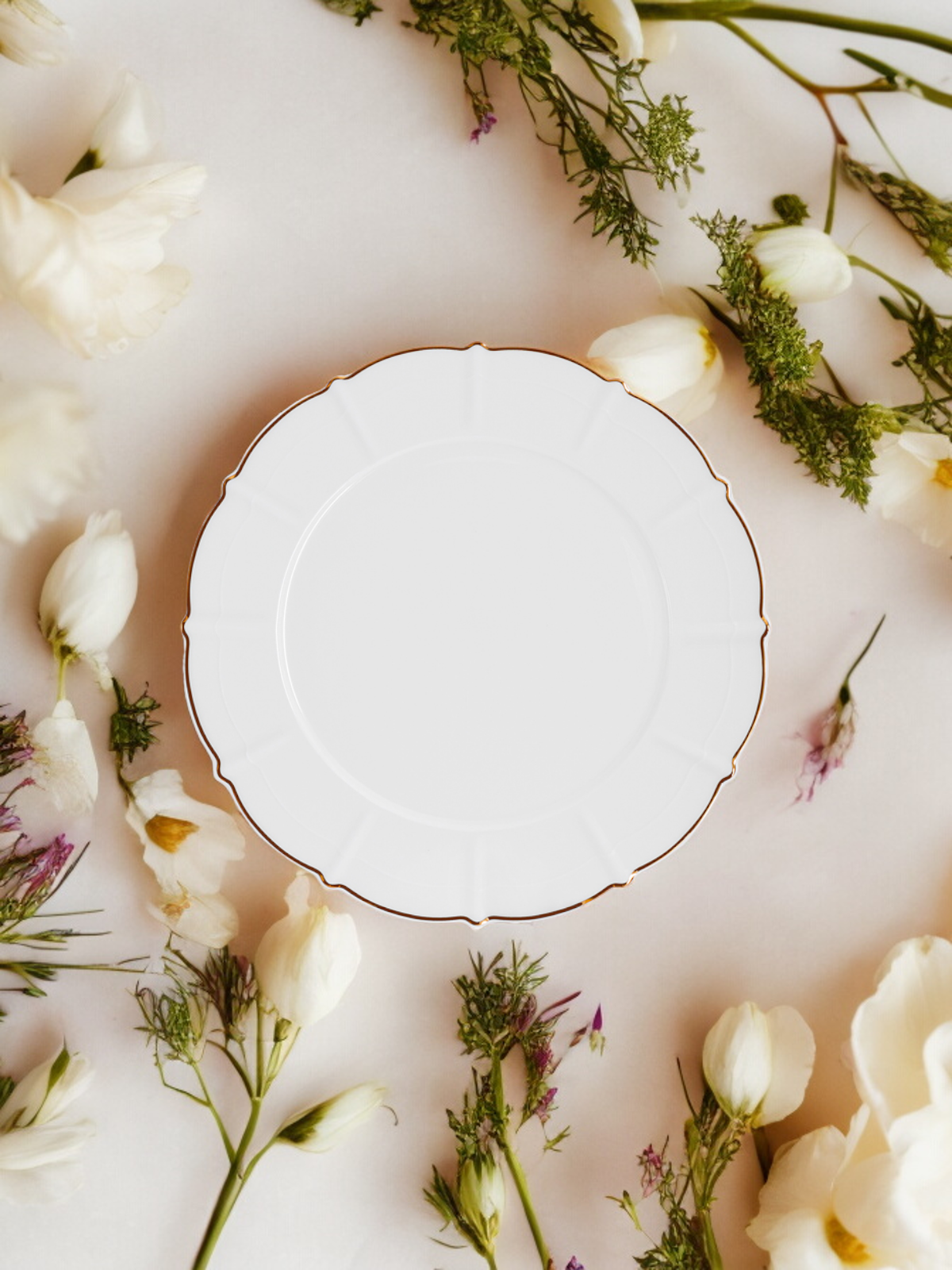 Тарелки обеденные Anna Lafarg Emily Лотос 265 см 2 шт 2798₽