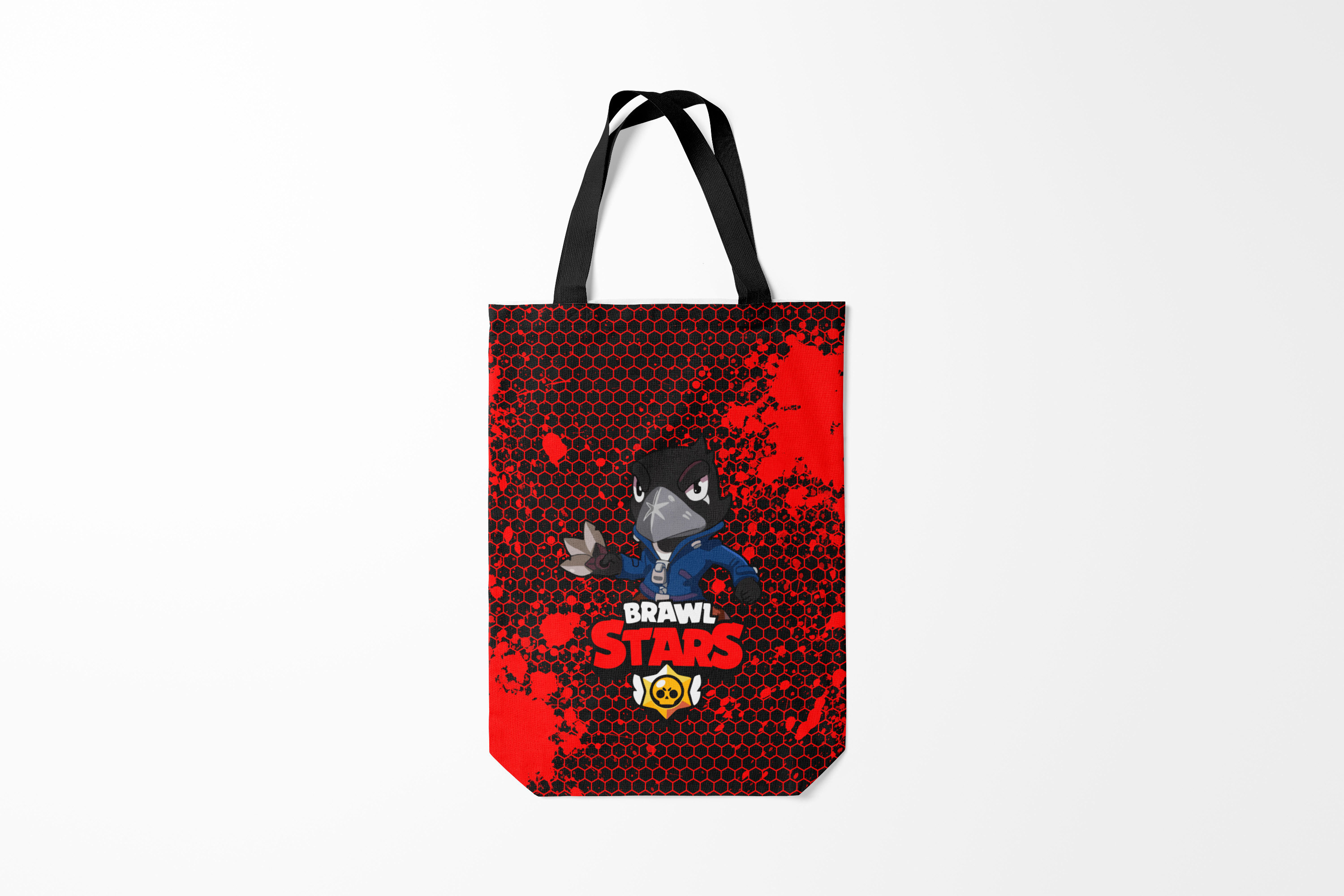 

Сумка шoппер унисекс Burnettie Brawl Stars CROW, разноцветный, Brawl Stars CROW