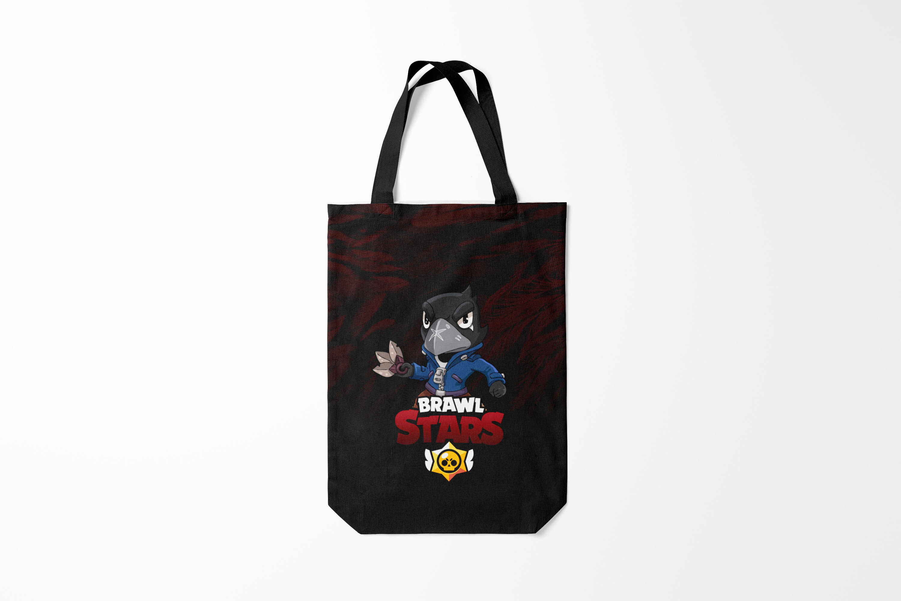 

Сумка шoппер унисекс Burnettie Brawl Stars CROW, разноцветный, Brawl Stars CROW