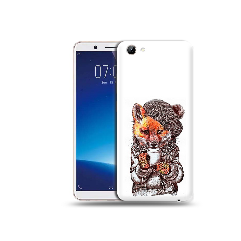 

Чехол MyPads Tocco для Vivo Y71 лиса в шапке (PT111858.440.437), Tocco