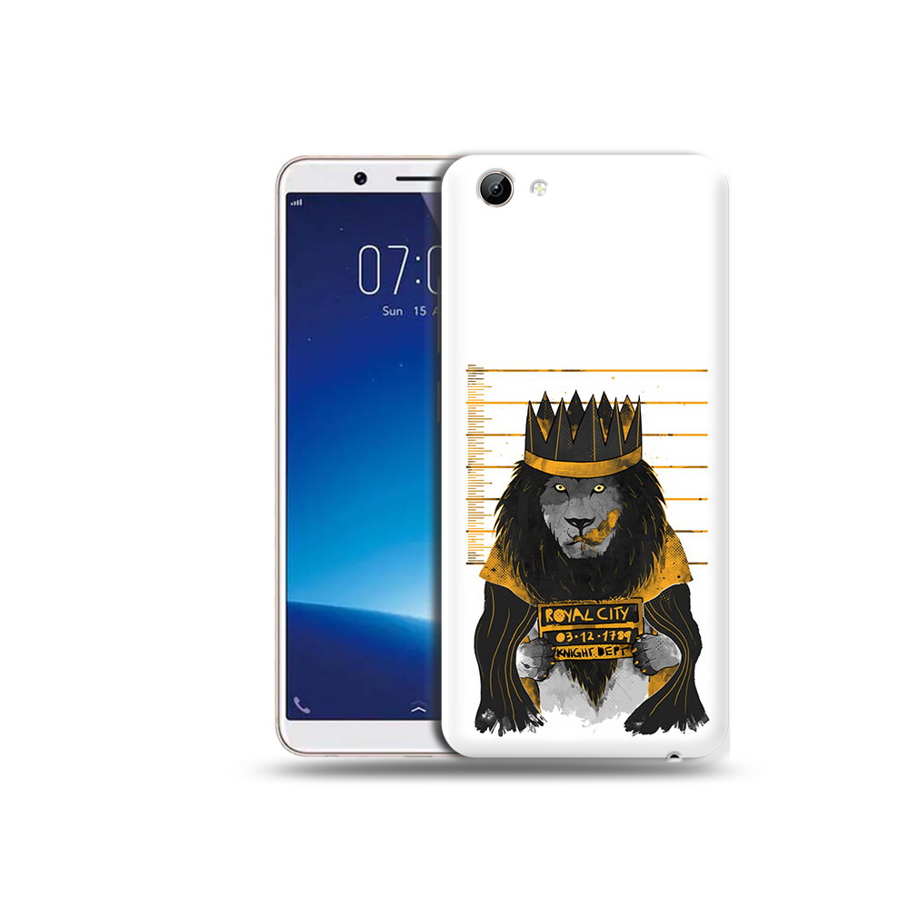 

Чехол MyPads Tocco для Vivo Y71 лев в законе (PT111858.440.435), Прозрачный, Tocco