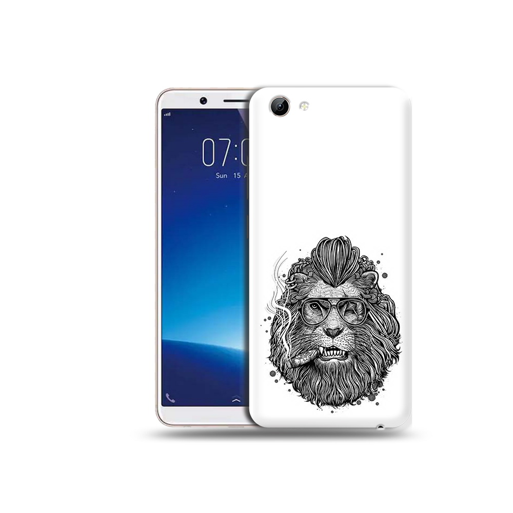 

Чехол MyPads Tocco для Vivo Y71 курящий лев (PT111858.440.432), Прозрачный, Tocco