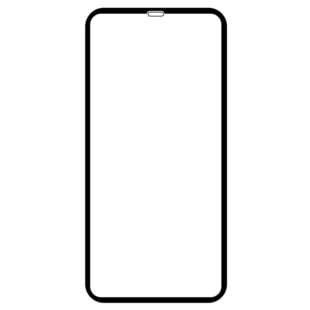 

Стекло защитное Krutoff с полной проклейкой для iPhone XS черное