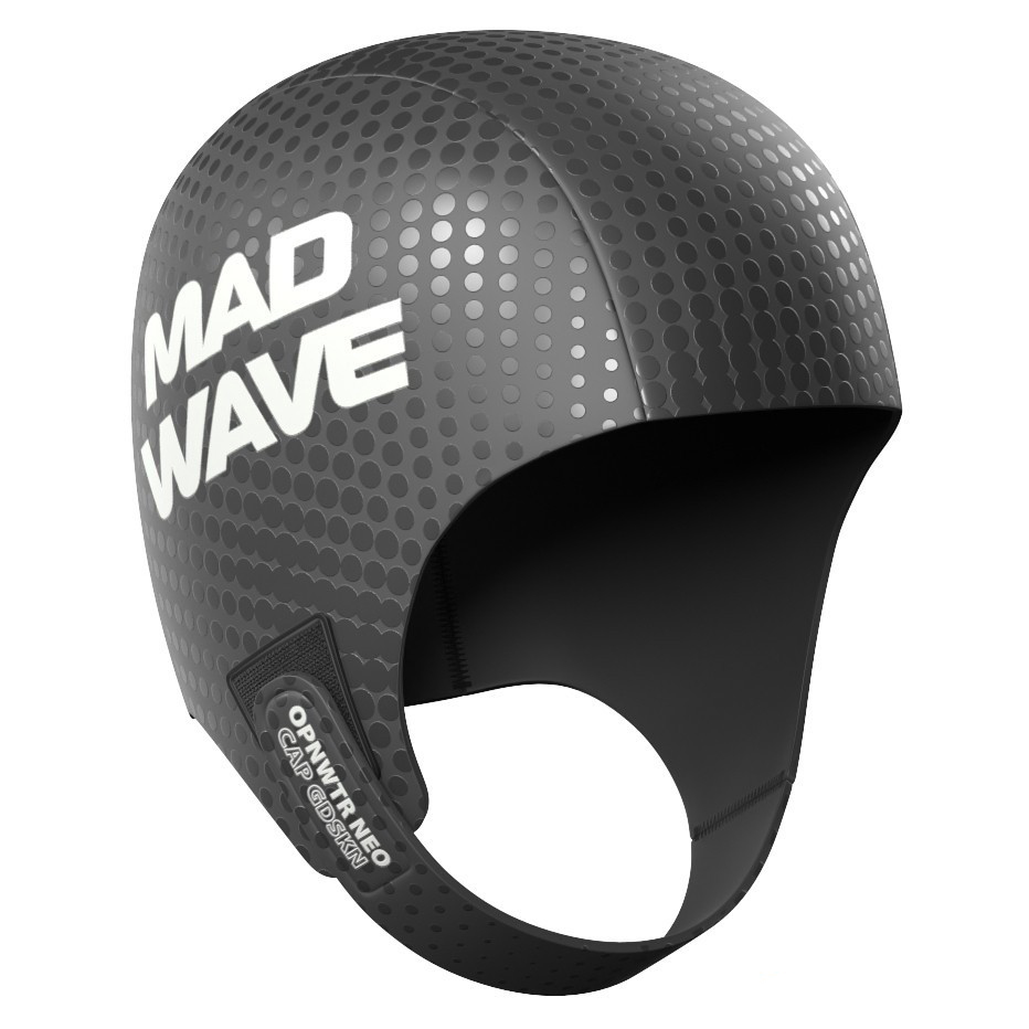 фото Гидрошлем mad wave для триатлона neo cap белый l/xl int