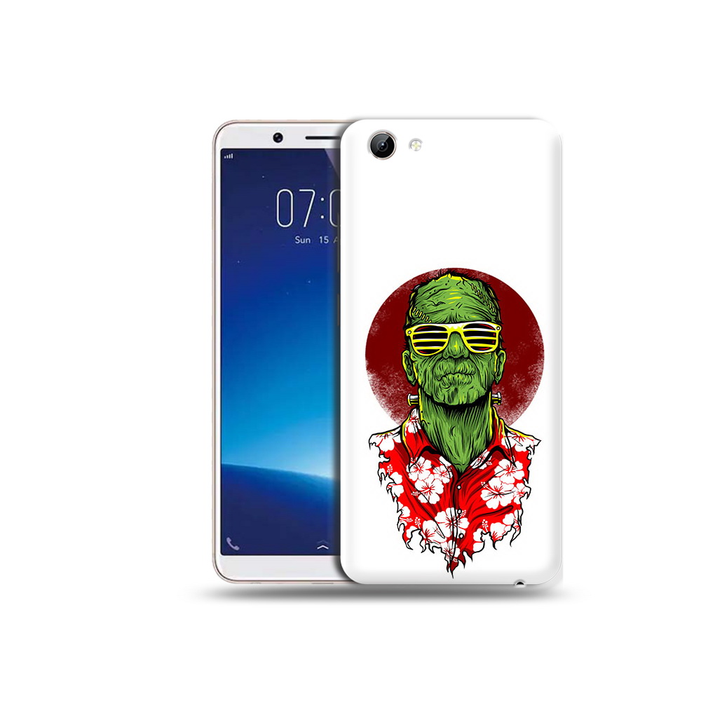 

Чехол MyPads Tocco для Vivo Y71 крутой зеленый мужчина в очках (PT111858.440.424), Прозрачный, Tocco
