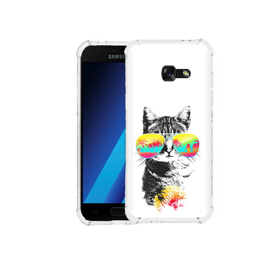 

Чехол MyPads Tocco для Samsung Galaxy A7 (2017) крутой кот (PT87719.559.425), Tocco