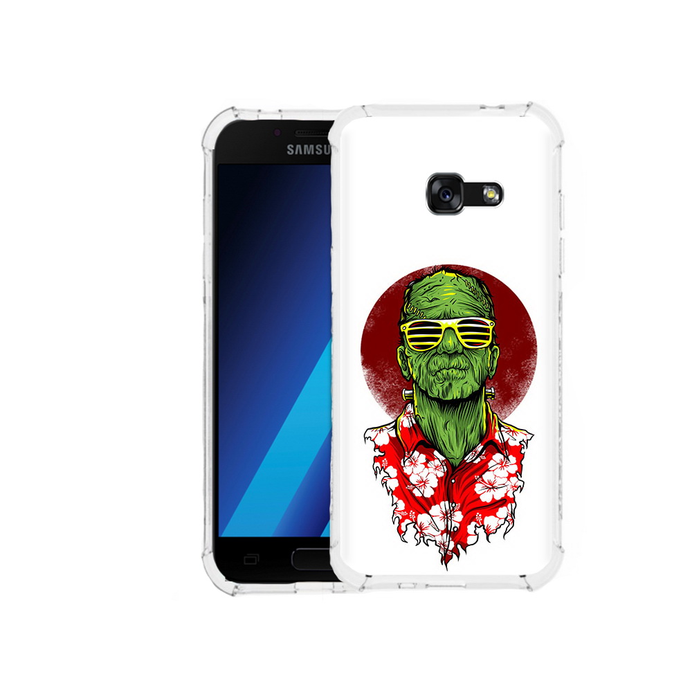 

Чехол MyPads Tocco для Samsung Galaxy A7 (2017) крутой зеленый мужчина в очках, Tocco