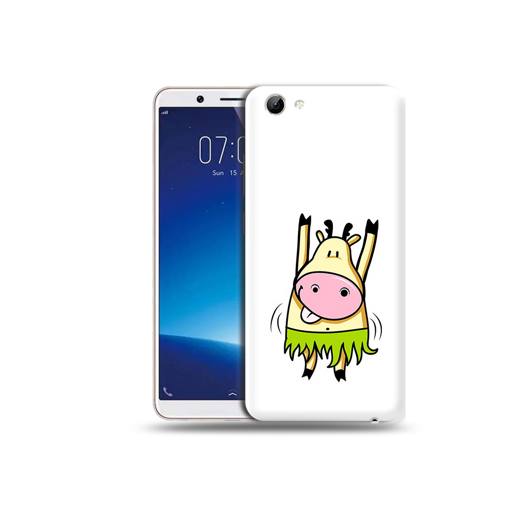 

Чехол MyPads Tocco для Vivo Y71 Веселая корова (PT111858.440.42), Прозрачный, Tocco