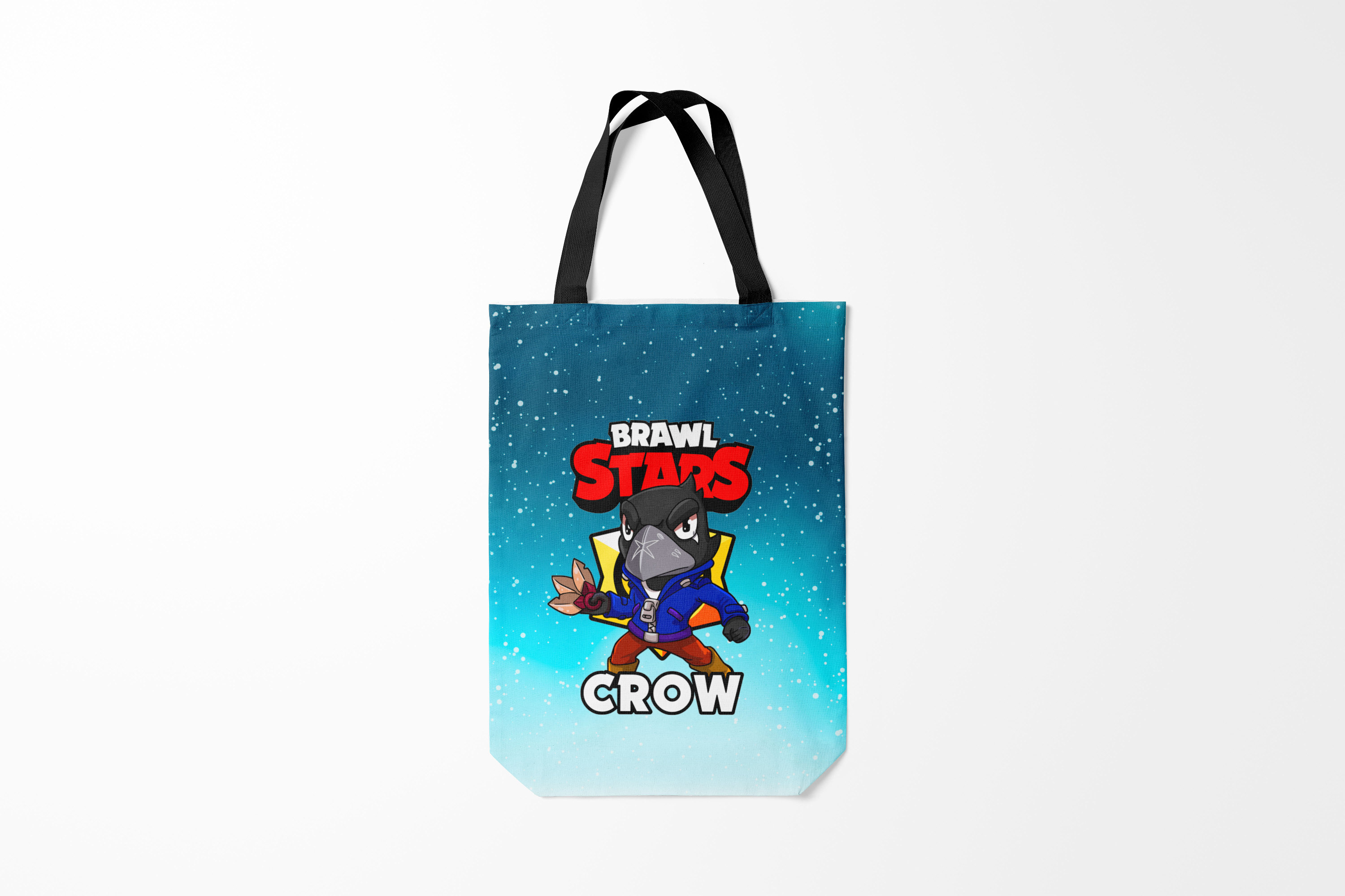 

Сумка шoппер унисекс Burnettie Brawl Stars CROW, синий, Разноцветный, Brawl Stars CROW