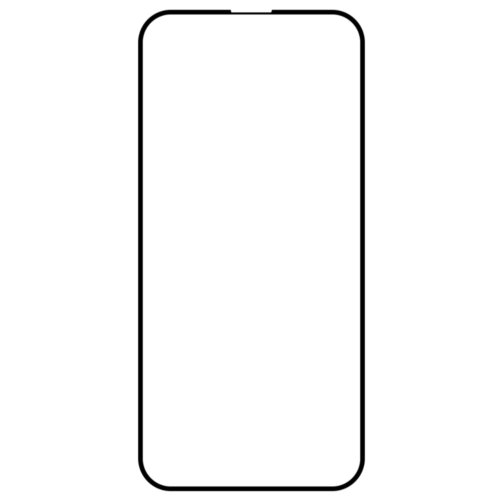 

Стекло защитное Krutoff с полной проклейкой для iPhone 13 Pro черное