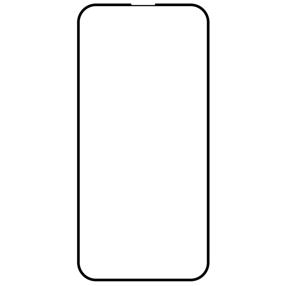 

Стекло защитное Krutoff с полной проклейкой для iPhone 13 Pro Max черное