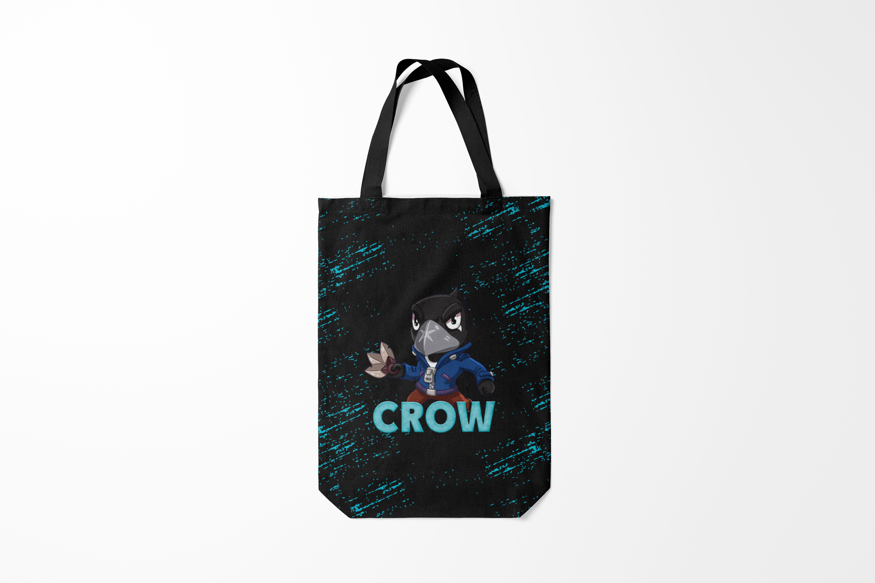 

Сумка шoппер унисекс Burnettie Brawl Stars CROW, разноцветный, Brawl Stars CROW