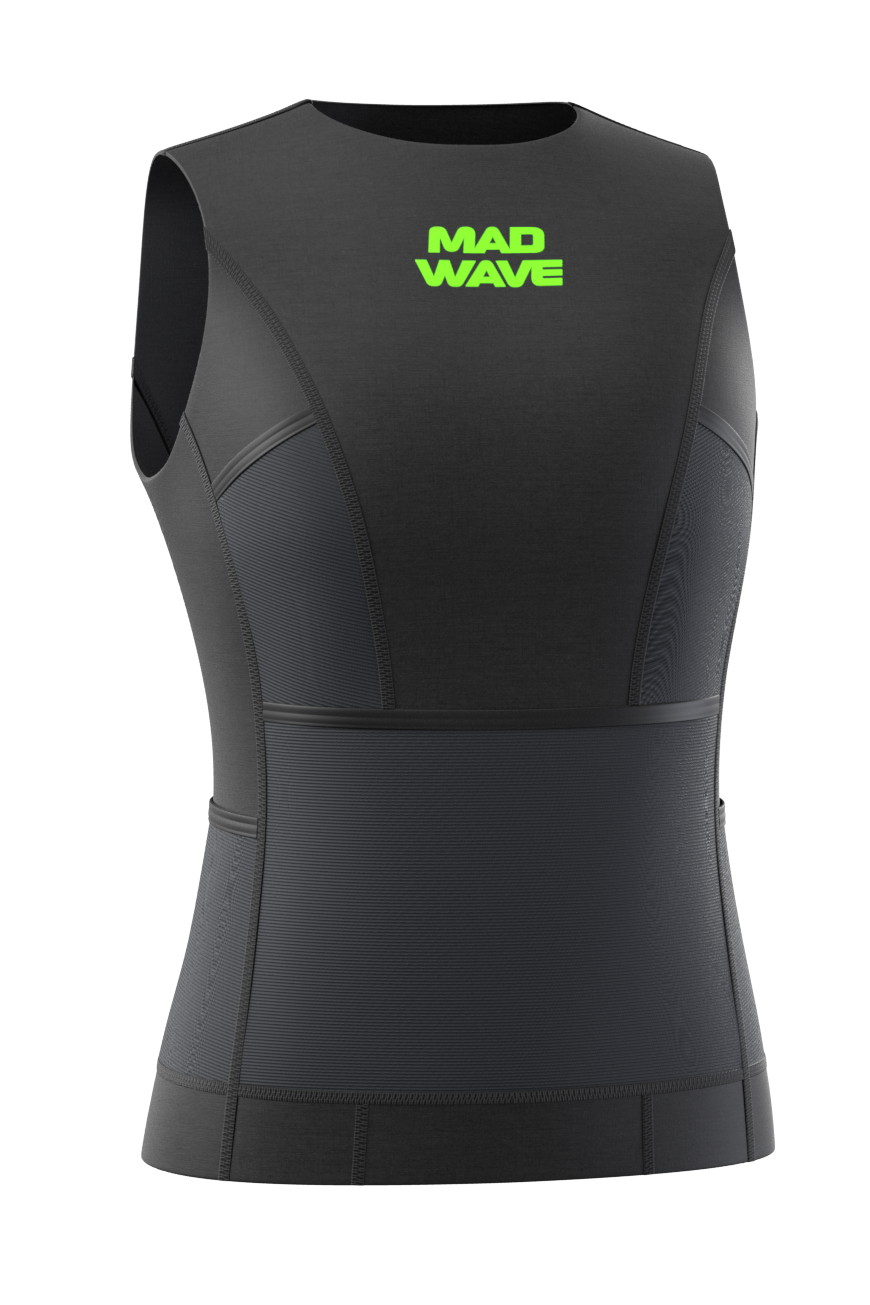 Майка Mad Wave Neo onSkin SWMRN Tank Lady, черный, L INT