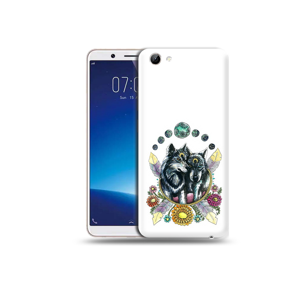 

Чехол MyPads Tocco для Vivo Y71 красивые волки абстракция (PT111858.440.408), Прозрачный, Tocco