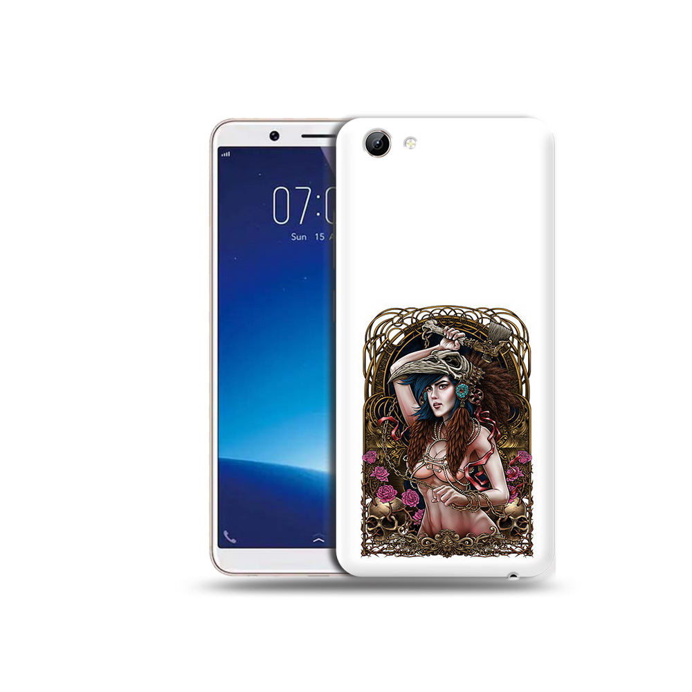 

Чехол MyPads Tocco для Vivo Y71 красивая девушка рисунок (PT111858.440.407), Прозрачный, Tocco