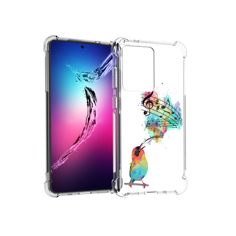 

Чехол MyPads Tocco для Samsung Galaxy S20+ певчая птичка (PT141343.495.536), Прозрачный, Tocco