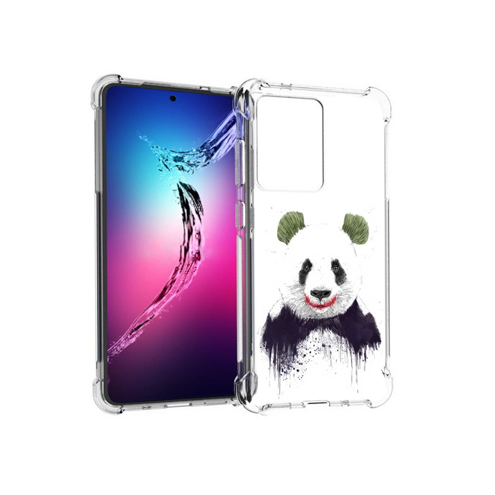 

Чехол MyPads Tocco для Samsung Galaxy S20+ панда джокер (PT141343.495.533), Прозрачный, Tocco