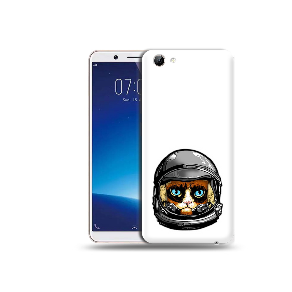 

Чехол MyPads Tocco для Vivo Y71 кот космонавт (PT111858.440.400), Прозрачный, Tocco