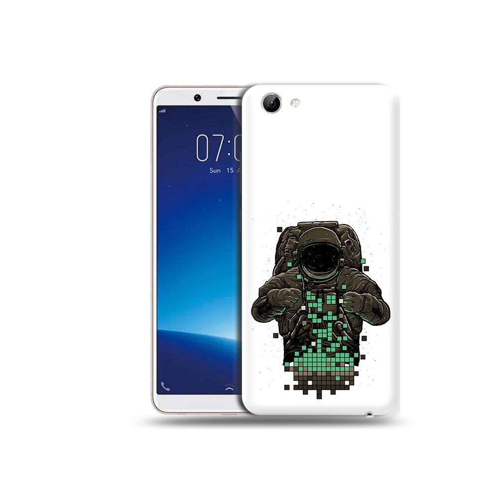 

Чехол MyPads Tocco для Vivo Y71 космонавт с пикселями (PT111858.440.394), Прозрачный, Tocco