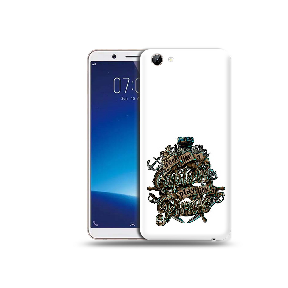 

Чехол MyPads Tocco для Vivo Y71 капитан пиратов (PT111858.440.385), Прозрачный, Tocco