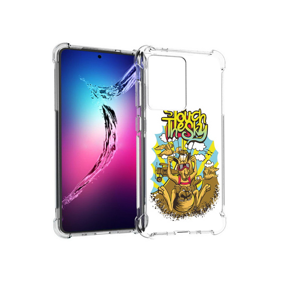 Чехол MyPads Tocco для Samsung Galaxy S20+ нарисованное кенгуру комикс (PT141343.495.505)