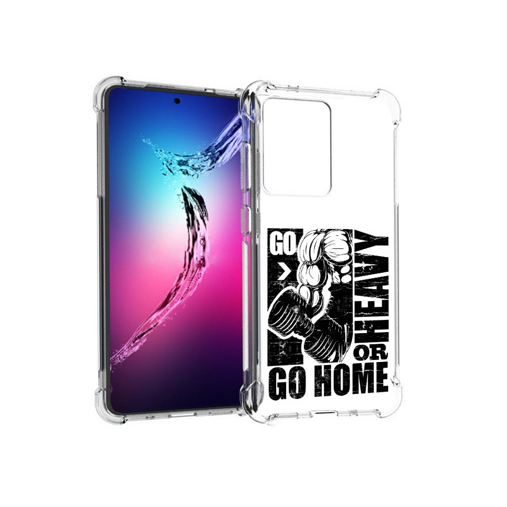 

Чехол MyPads Tocco для Samsung Galaxy S20+ накаченные руки (PT141343.495.496), Прозрачный, Tocco