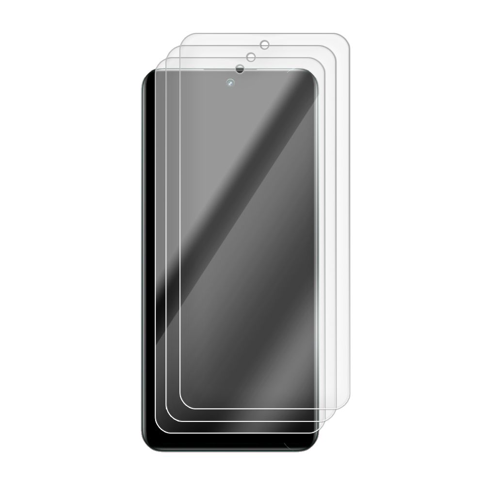 

Комплект из 3-х защитных гибридных стекол Krutoff для Realme Narzo 70 Pro