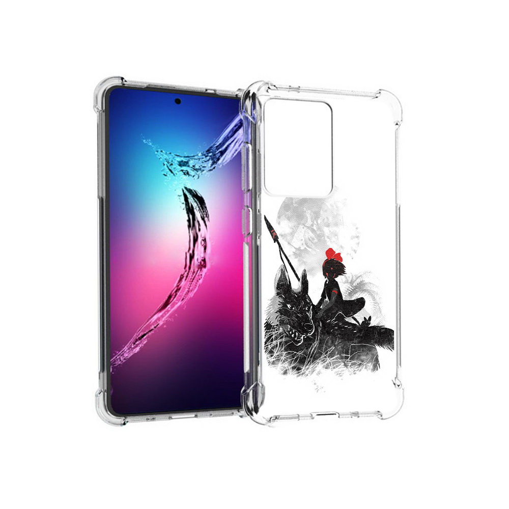 

Чехол MyPads Tocco для Samsung Galaxy S20+ мононоке (PT141343.495.481), Прозрачный, Tocco