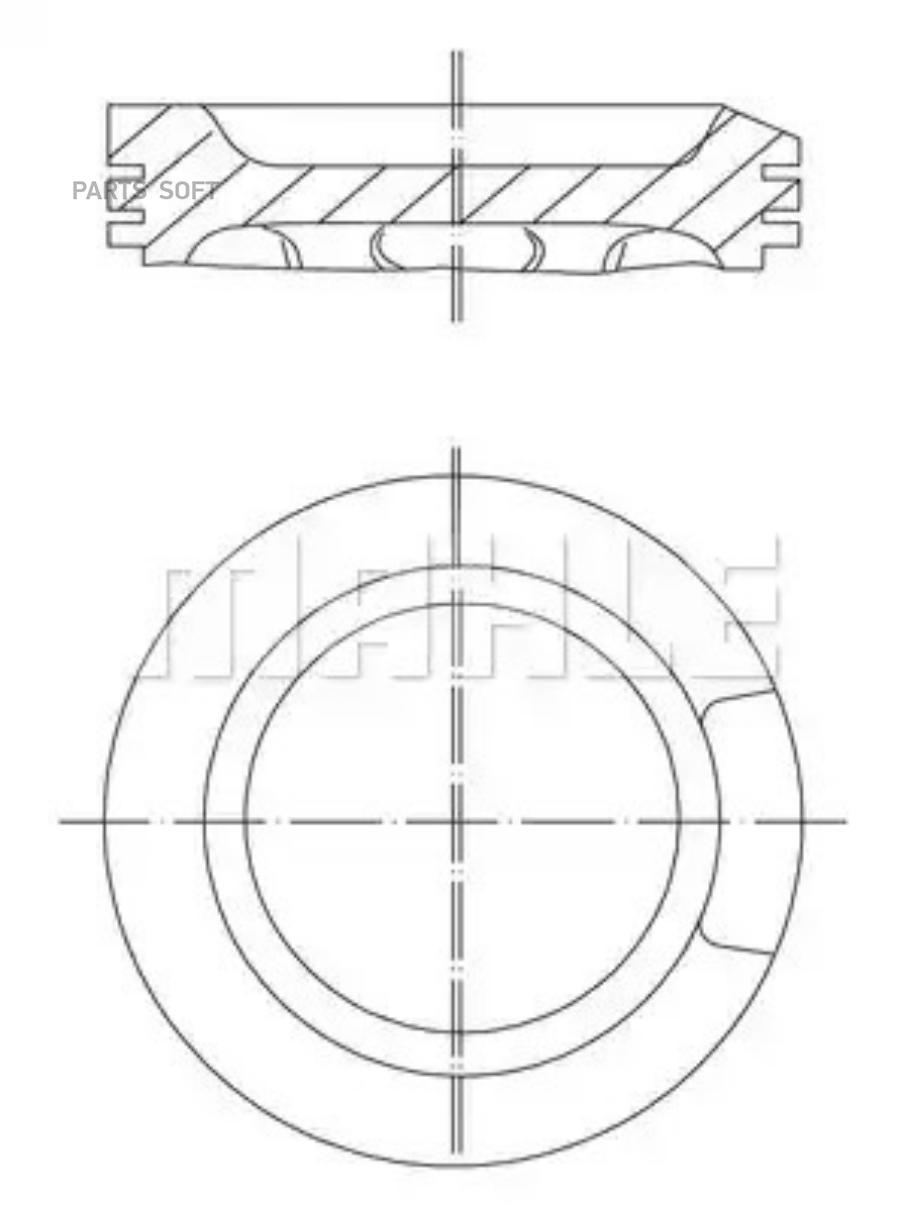 

Mahle Kolben 0330400