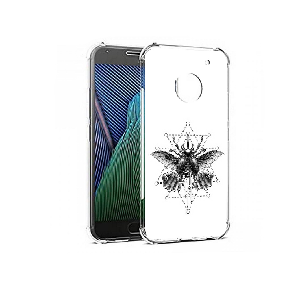 

Чехол MyPads Tocco для Motorola Moto G5 скарабей (PT67504.367.601), Прозрачный, Tocco
